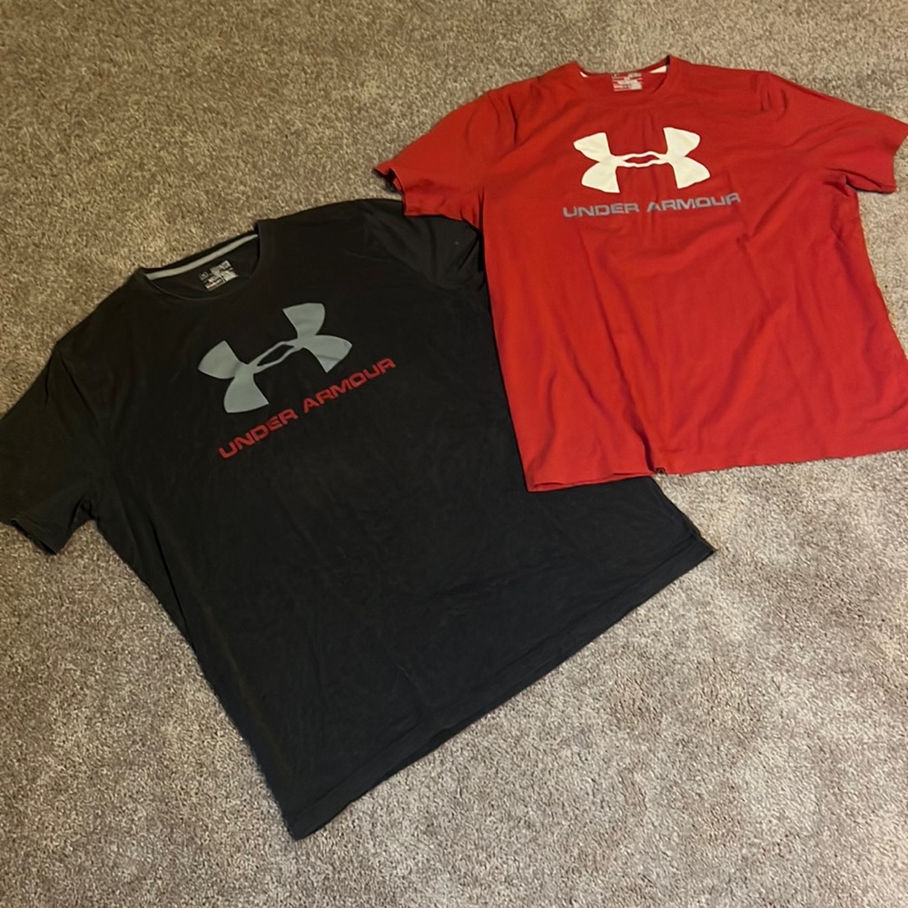 Set of two Under Armour mens t-shirts xxl